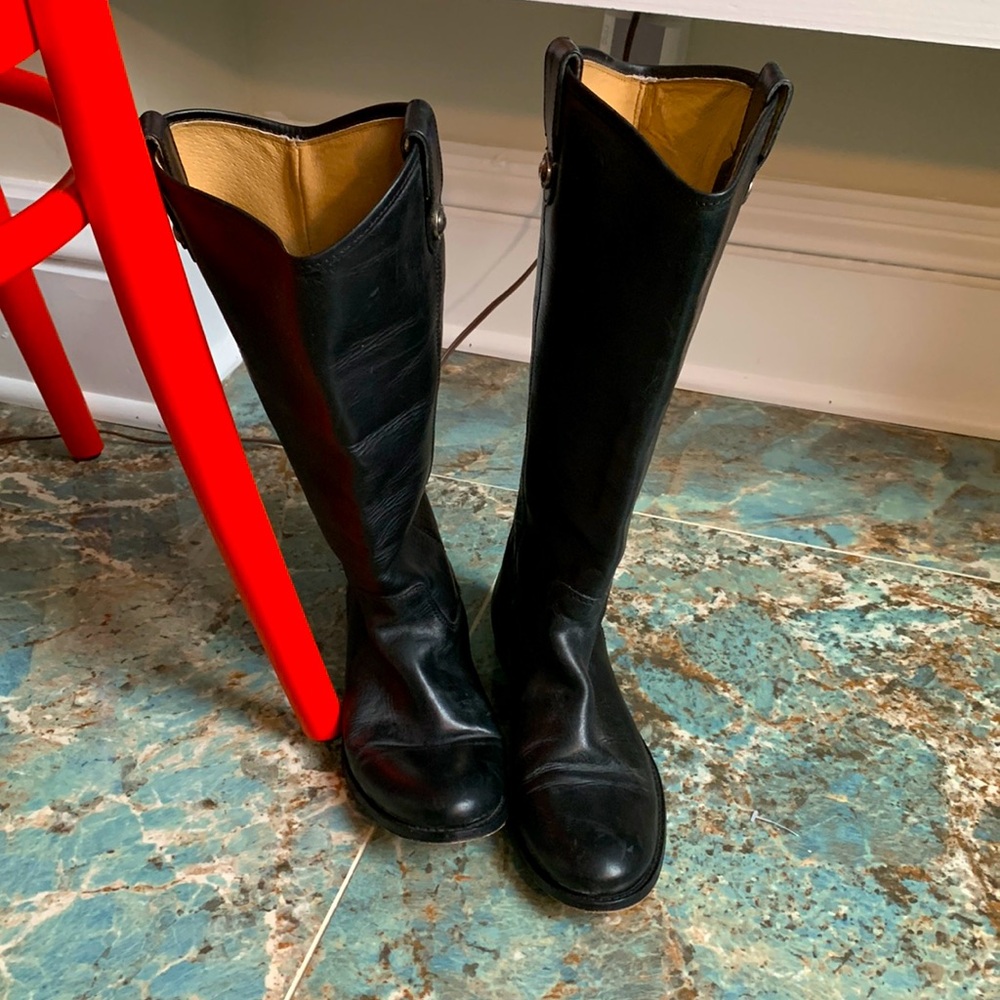 Frye leather boots, size 7
